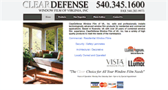 Desktop Screenshot of cleardefenseroa.com