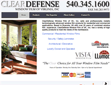 Tablet Screenshot of cleardefenseroa.com